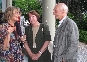 Vera F�llesdal (in the middle) and Prof. Dr. Nils Roll-Hansen
